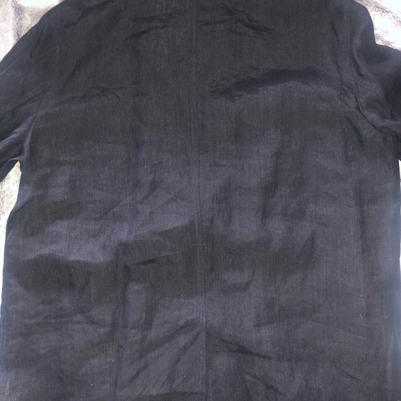 Burberry Hockney Linen Jacket Size 54R/44R - Picture 7 of 8